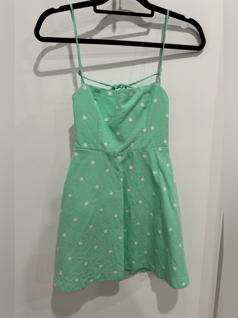 Zara Mint Green Polka Dot Dress